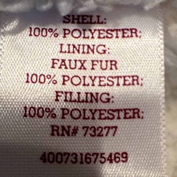 Women's SO White Zipper Sleeveless Vest Quilted Jacket Size Medium - Picture 8 of 8